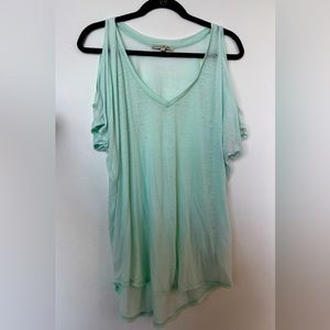 Express Oneeleven Cold Shoulder Top